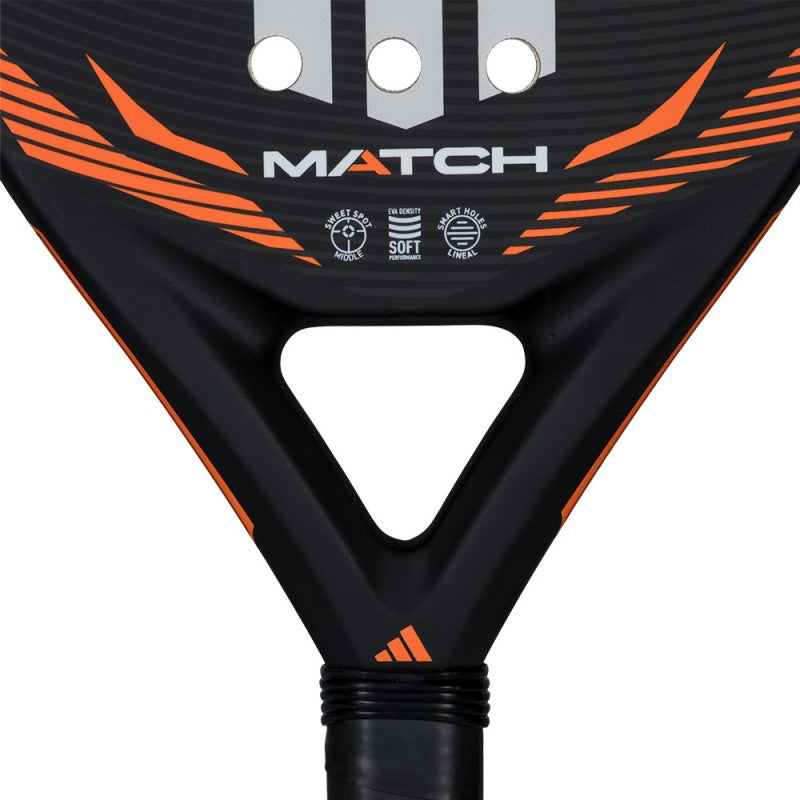 Reket za padel Adidas Match black/orange 2026