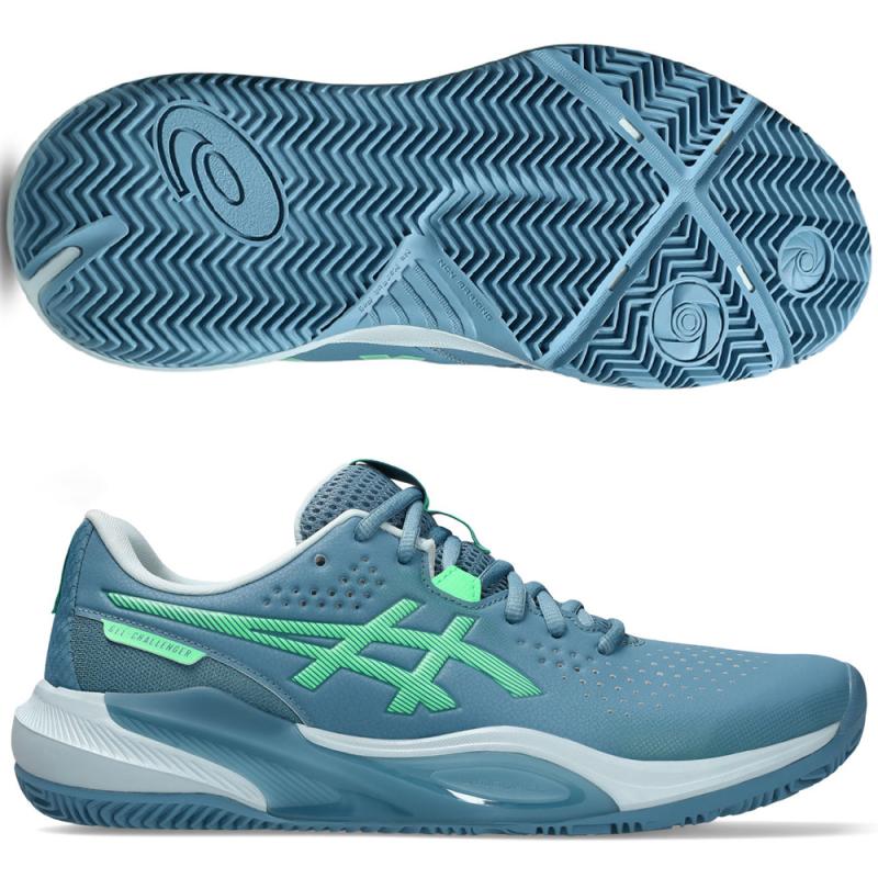 Patike za padel Asics Gel Challenger 15 PADEL SABA BLUE VITAL GREEN 2026