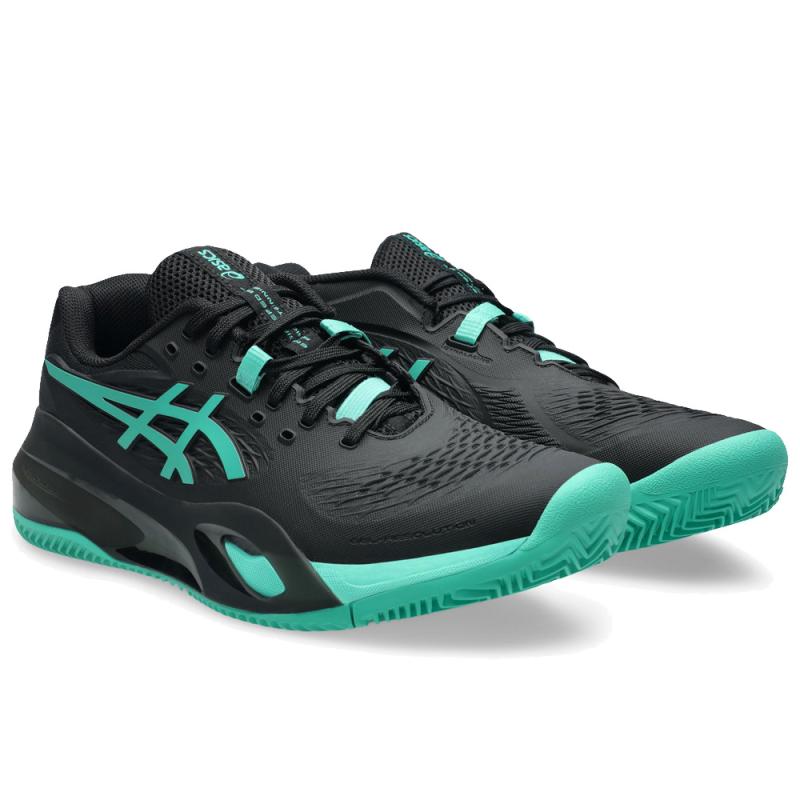 Patike za padel Asics Resolution X CLAY GREY BLUE PISTACHIO 2026