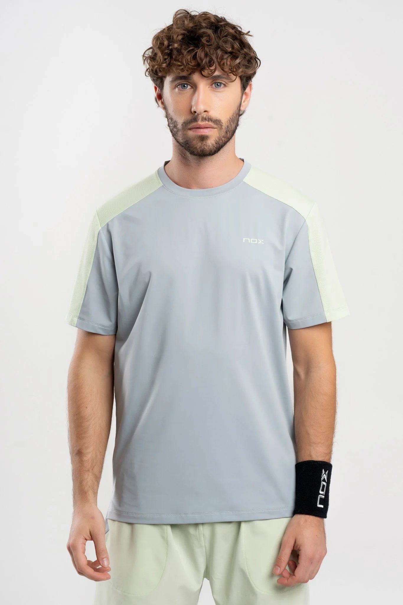 Nox majica za padel Pro Sport T-Shirt Misty Gray L